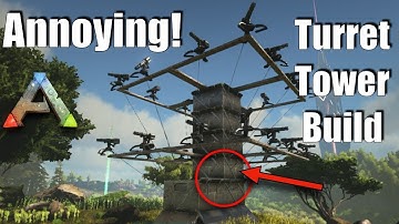 Ark: SE - "Indestructible" Turret Tower | PVP Building Tips & Tricks