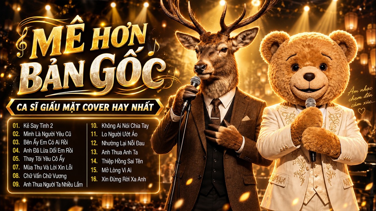 MÊ HƠN BẢN GỐC - 20 Ca Khúc Ca Sĩ Giấu Mặt Cover Triệu View Hay Nhất 2026 | Kẻ Say Tình 2