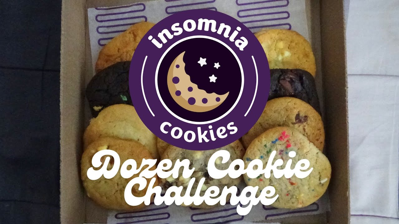 Insomnia Cookies Dozen Cookie Challenge