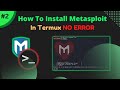 How to Install latest Metasploit in Termux Without Error 2023 part 2 | By H4Ck3R