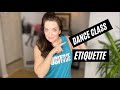 Dance Minute with Paula - Dance Class Etiquette!