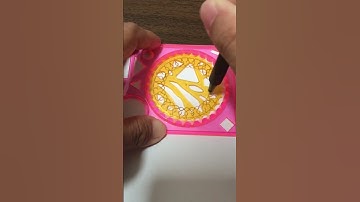 Spirograph : Design drawn with wheels inside rings #shorts #spirograph #asmr #satisfying #relaxing