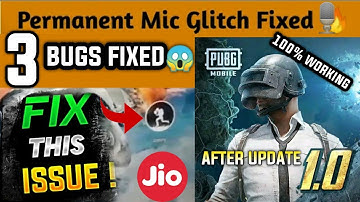 How To Fix Loading Screen Stuck Glitch How To Fix Mic Glitch How To Fix Rendering Glitch pubg Mobile
