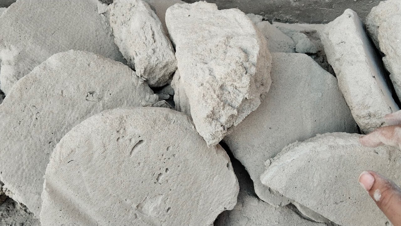 ASMR : pure sand and chalk texture yummy shapes and crispy crumbling 💯🔥💪❤️💞 🤤🤤