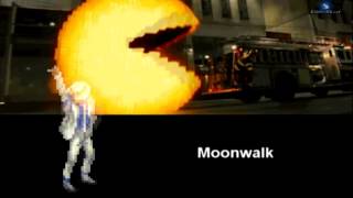 Pixels -  Michael Jackson&#39;s moonwalk