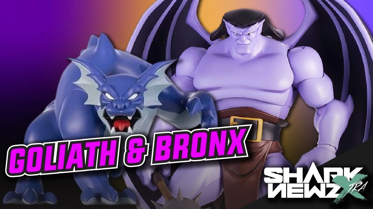 New 2026 Mondo Toys Gargoyles Goliath & Bronx! - SHARKNEWZ Xtra