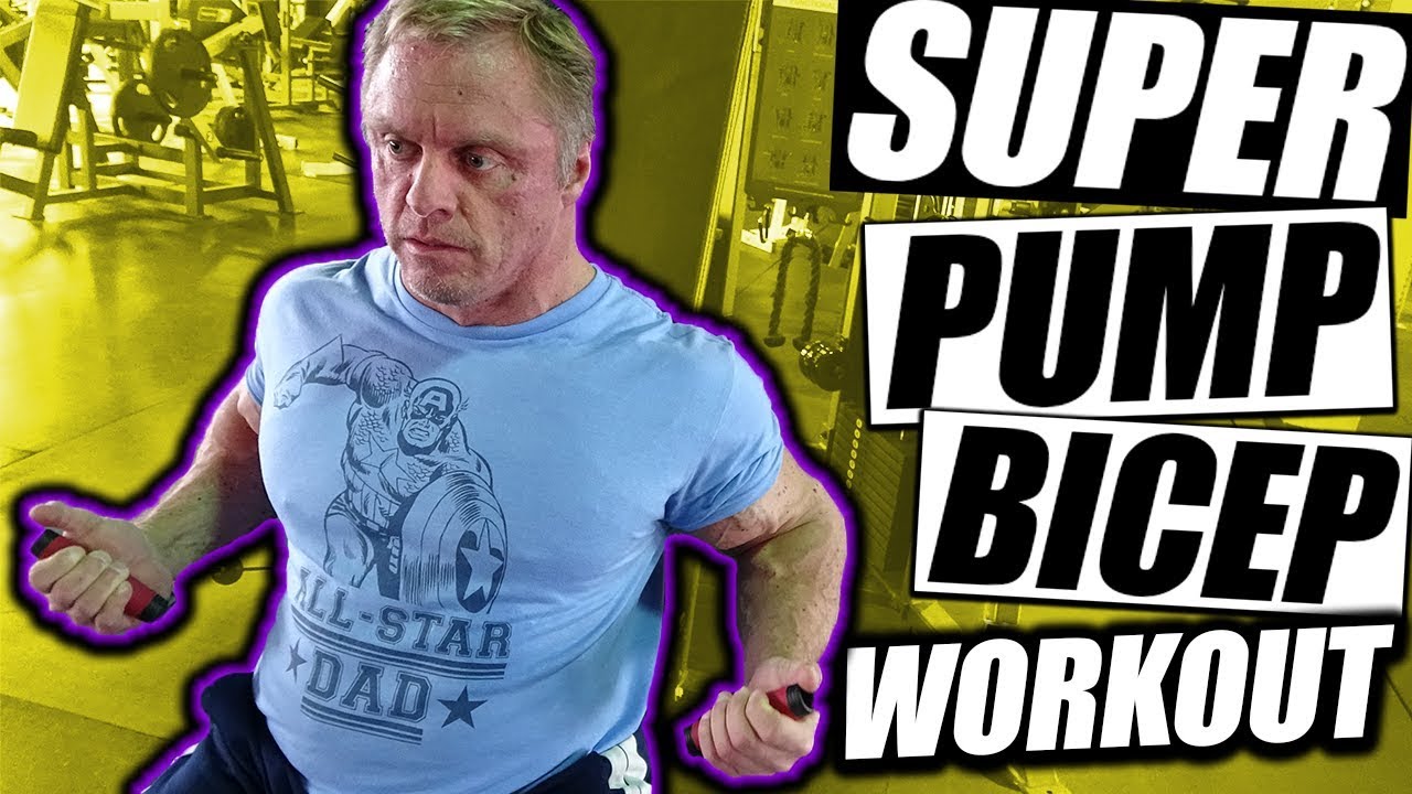 Super Pump Bicep 💪 Workout With Hypertrophy Coach YouTube