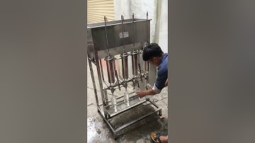 Máy chiết rót dung dịch nước rượu chất lỏng hóa chất thủ công không dùng điện