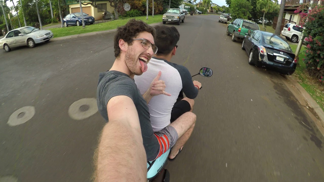 808 Moped Ride In Maui Hawaii