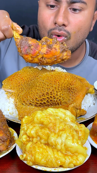 Chicken Leg Eating #Mukbang #EatingShow #BigBites #shortsfeed #shorts