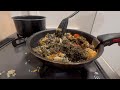 深夜のイカ墨チャーハン　【ペインさかいソロ】