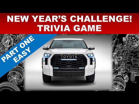 NEW YEAR'S CHALLENGE GAME - TRIVIA & QUIZ - ARE YOU READY? // PART ONE (EASY)