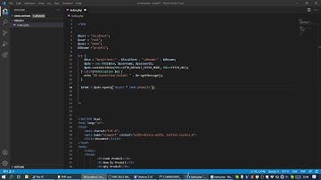 Comment créer une table sur Mysql et afficher les donnees avec du PHP PDO