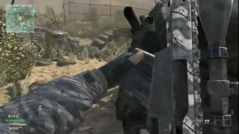 MW3 No-Scope Headshot Wallbang
