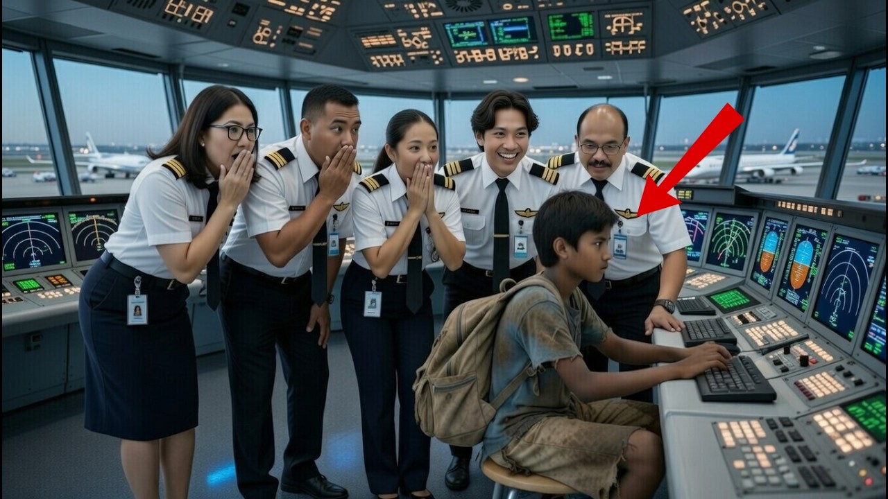 Nahinto ang sistema ng paliparan… Batang namumulot ng basura, ikinagulat ng lahat ng engineer