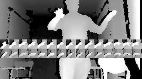 Kinect/3d camera/OpenNI interactive graphics sample