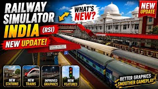RAILWAY SIMULATOR INDIA JUST GOT A HUGE UPDATE! 😱 What's New in RSI? screenshot 5