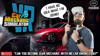 LET'S FIX SOME CARS! // Car Mechanic Simulator VR Gameplay - Oculus Quest 2 Link // I KNOW NOTHING!