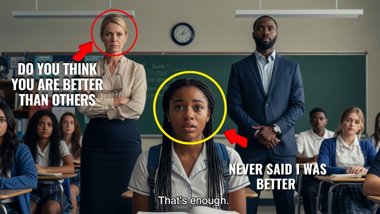 Teacher Humiliates Black Girl in Class  Then Sees Who’s Sitting in the Back 2