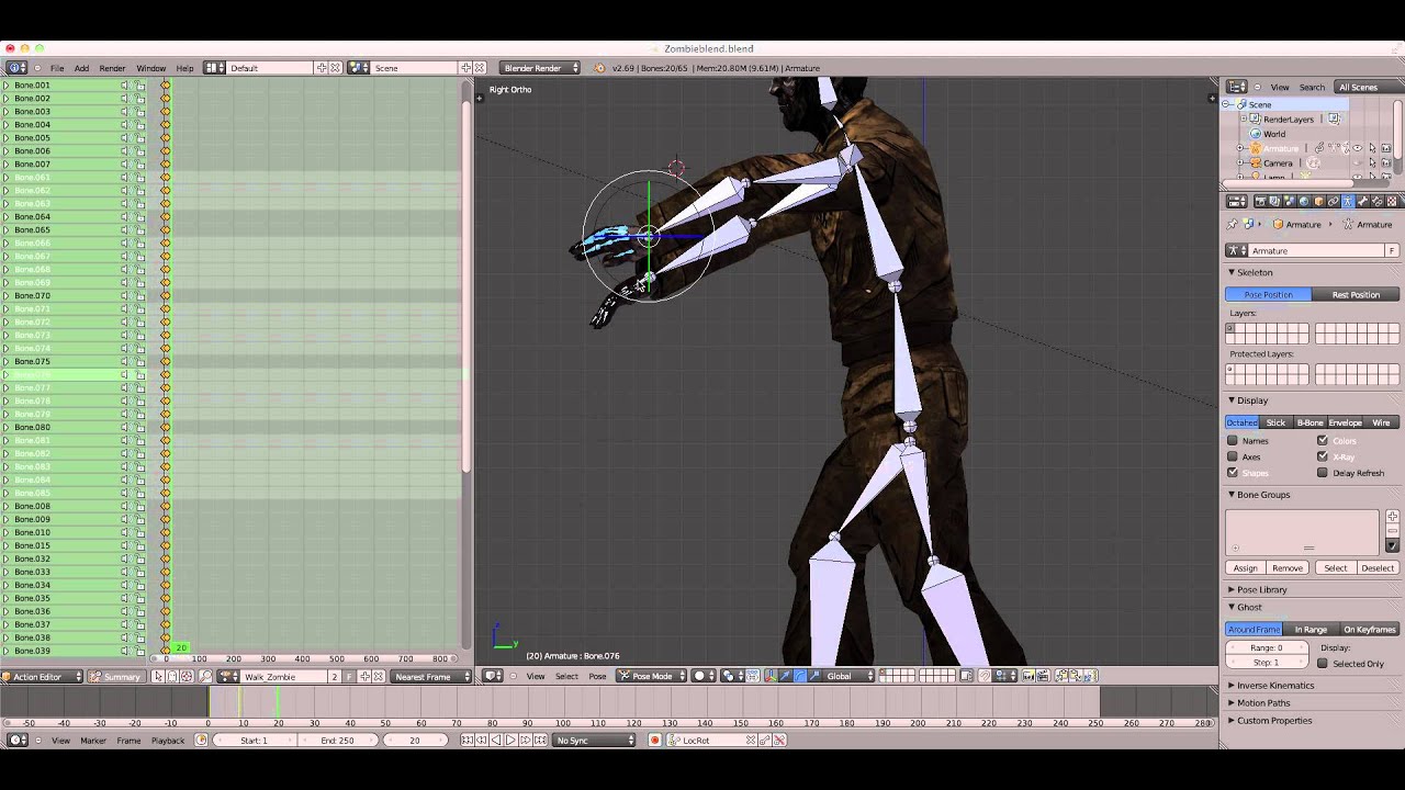 [Blind tags] Zombie Speed animation
