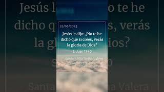 If you believe, you will see the glory of God. John 11:40 #bible #god #jesus #whatthebiblesays #v...