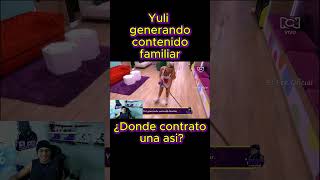 Yuli generando contenido familiar .en la casa de los famosos 2026 ¿Ustedes qué opinan?”