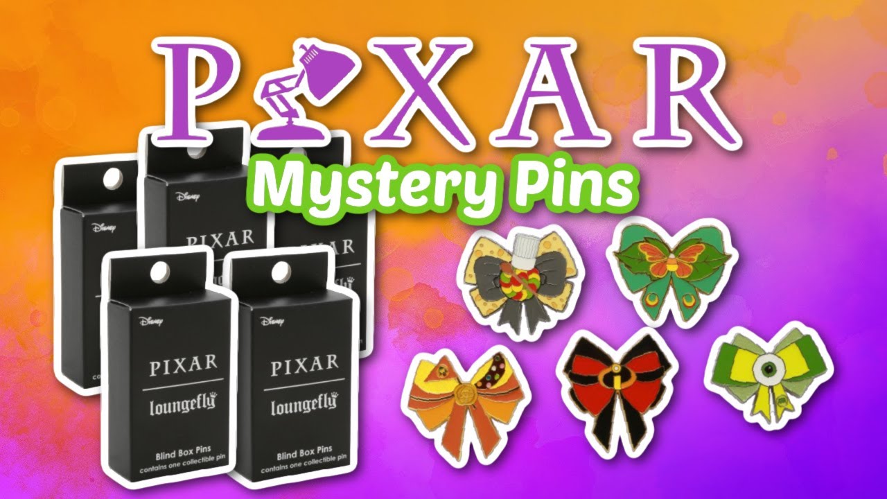 PIXAR Bow Mystery Pin Unboxing 🎀✨📍