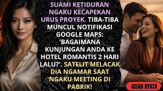 SUAMI NGAKU LEMBUR, NOTIF GOOGLE MAPS BONGKAR DIA NGAMAR! SKAKMAT BERKELAS DEPAN MERTUA TANPA AMPUN!