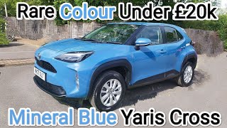 RARE Colour Toyota YARIS CROSS Icon Under £20k ! Walkaround of Hybrid HEV Compare to CHR GR Design