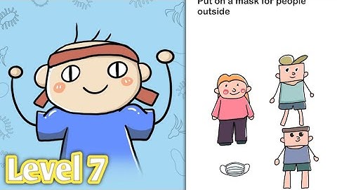 Brain Out beat the Virus Level 7 Walkthrough Solution