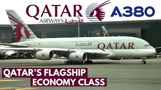 QATAR AIRWAYS AIRBUS A380 (ECONOMY) Paris - Doha