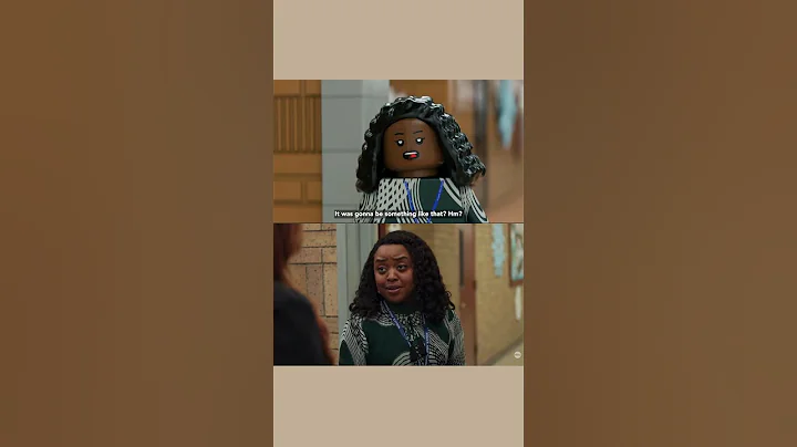 Lego Abbott Elementary - Ya Gabortz! #lego #animation #funny #abbottelementary