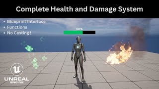 Health and Damage System | No Casting | Unreal Engine 5 Tutorial
