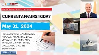 31 May 2024 Current Affairs by GK Today | GKTODAY Current Affairs - 2024