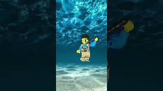 Puddle or Pool #legostopmotion #lego #stopmotion #swimming