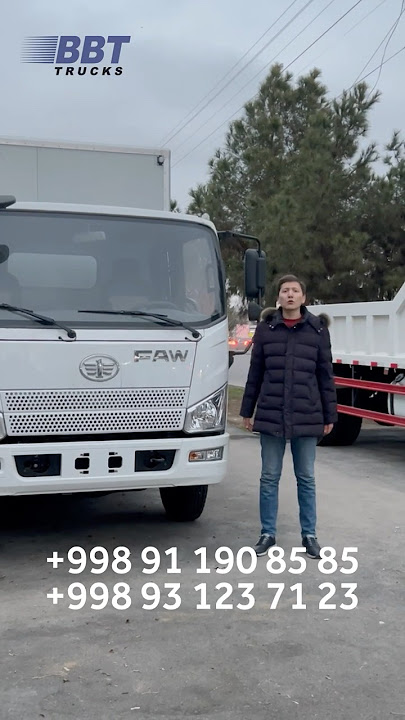 Faw Tiger V avtofurgoni!