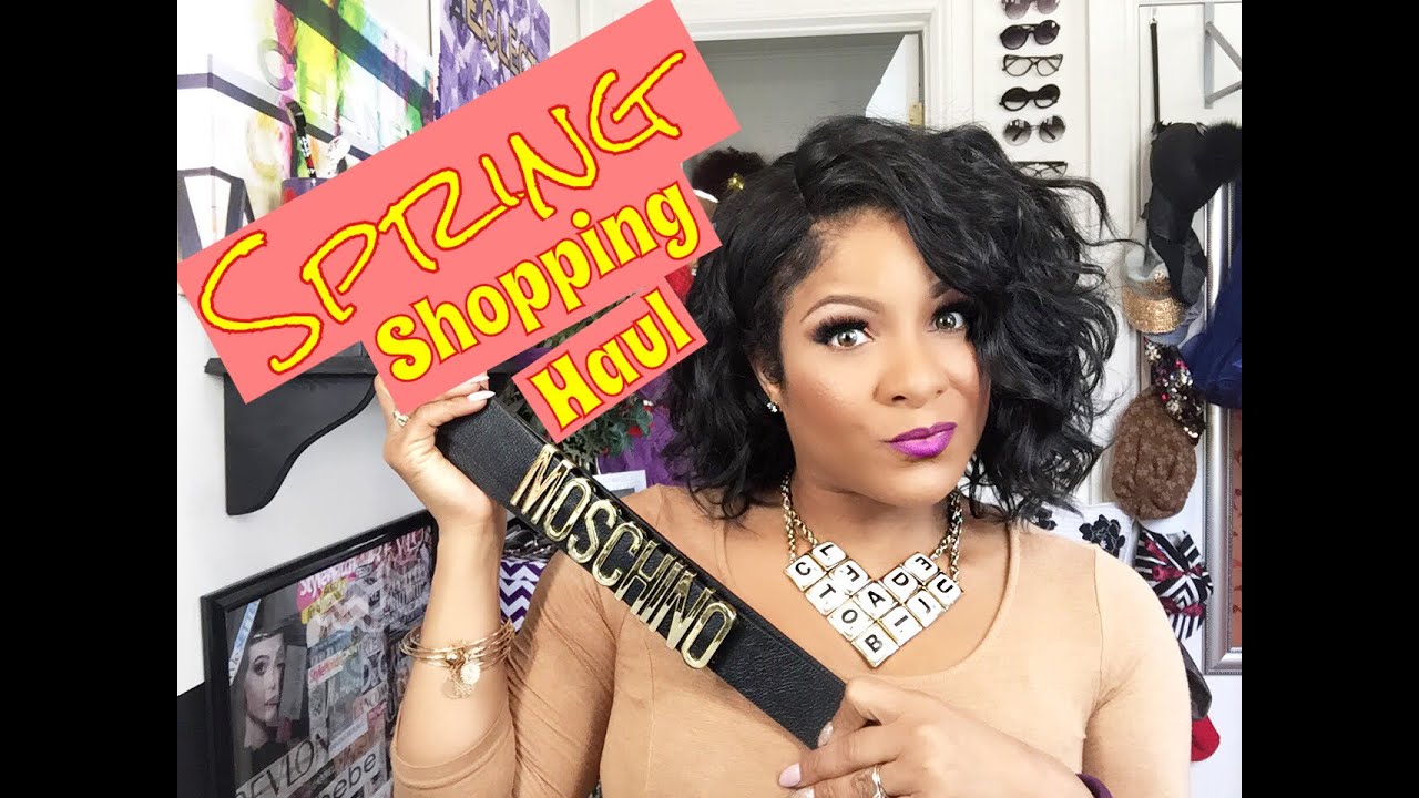 Spring Thrift & PoshMark Shopping Haul - YouTube