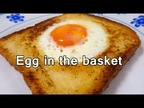 egg-in-the-basket---tasty-and-easy-food-recipes-for-beginners-to-make-at-home---cooking-videos