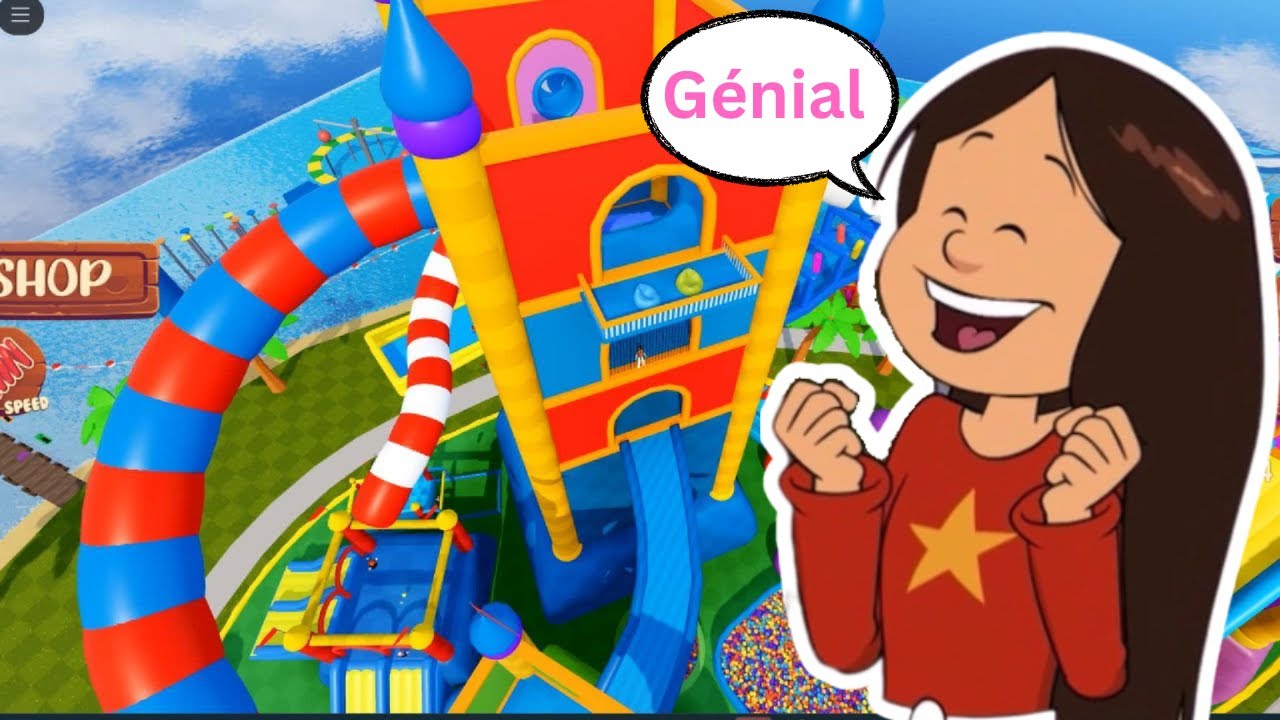 Les Sisters : Wendy Teste un Énorme Parc de Jeux 🎢 ! 🎠✨