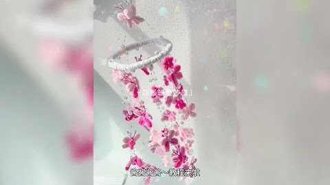 Hướng dẫn làm chuông gió bằng kẽm nhung || Nguyễn Mai Handmade