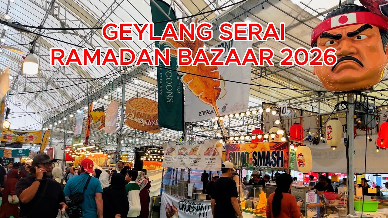 EATING EVERYTHING at Geylang Bazaar Singapore | Street Food & Shopping!