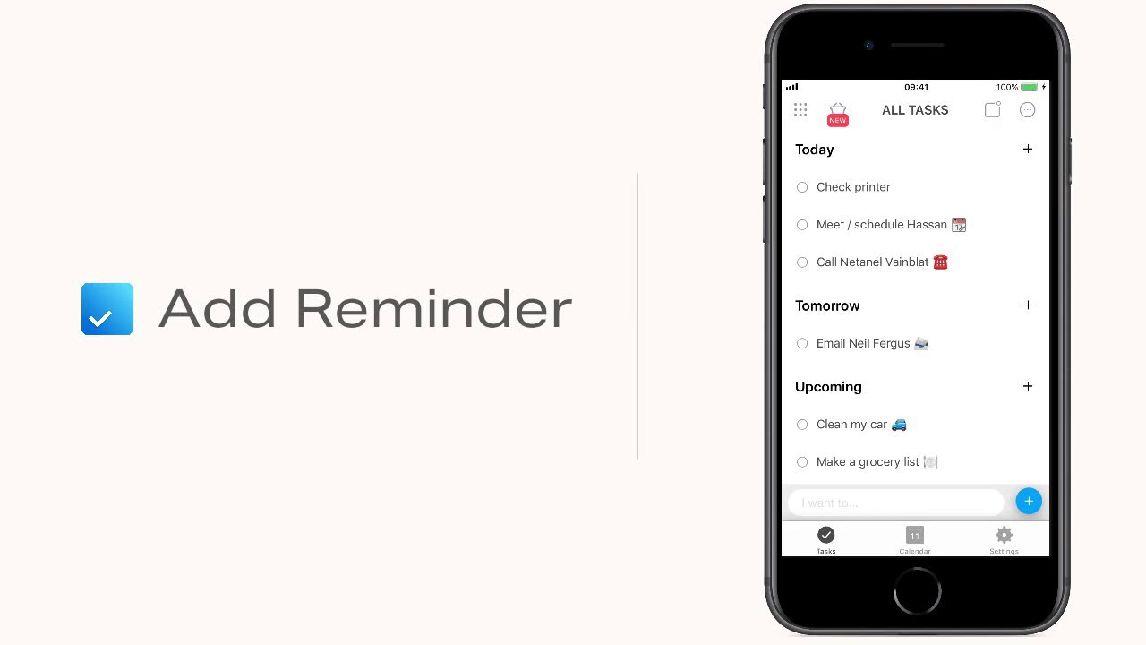 Add a Reminder | iOS | Any.do - YouTube