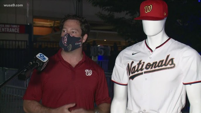 Real men wear pink'  Nats fans line up to buy cherry blossom