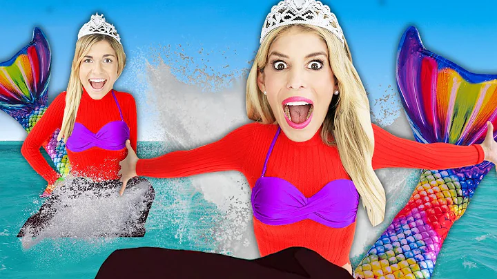 Mermaid Twins for 24 Hour Challenge! Winner Opens ...