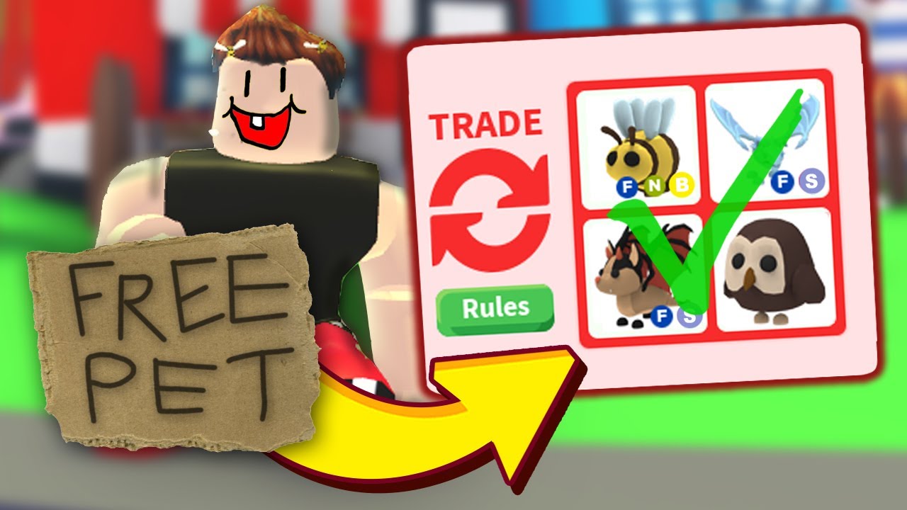 Begging In Adopt Me For 24 Hours How To Get Free Pets In Roblox Adopt Me Easy Youtube - roblox robux beggars