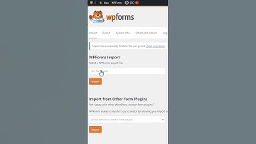 Import Existing Forms Into A New WordPress Site!