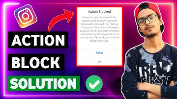 How To Remove Action Blocked On Instagram | Fix Instagram Action Block (100% SOLUTION)