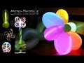 Balloon light flower decoration, Ballon Licht Blume Lichtblume, Dekoration, Party, Silvester