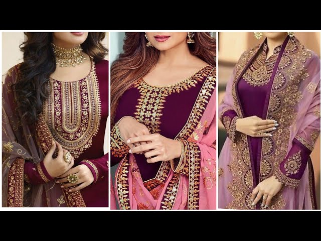 white dress designs with colour combination/casual white dress /white dress  with colourful dupatta - YouTube
