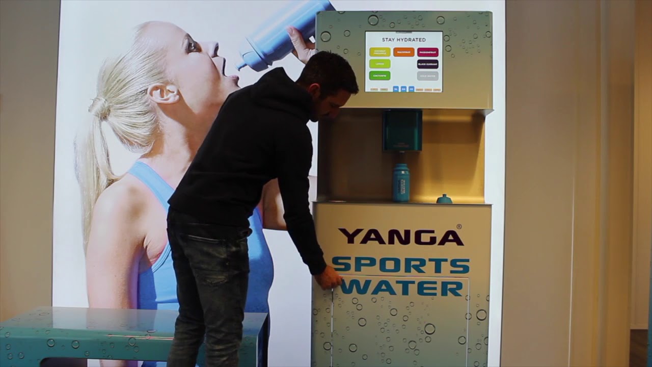 YANGA Sports Water Hoe open je de mechanische deur? YouTube